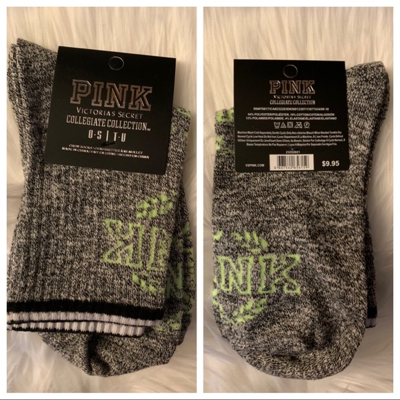 PINK 💕⭐️💕6 PACK CREW SOCKS
COLLEGIATE COLLECTION - Picture 7 of 7